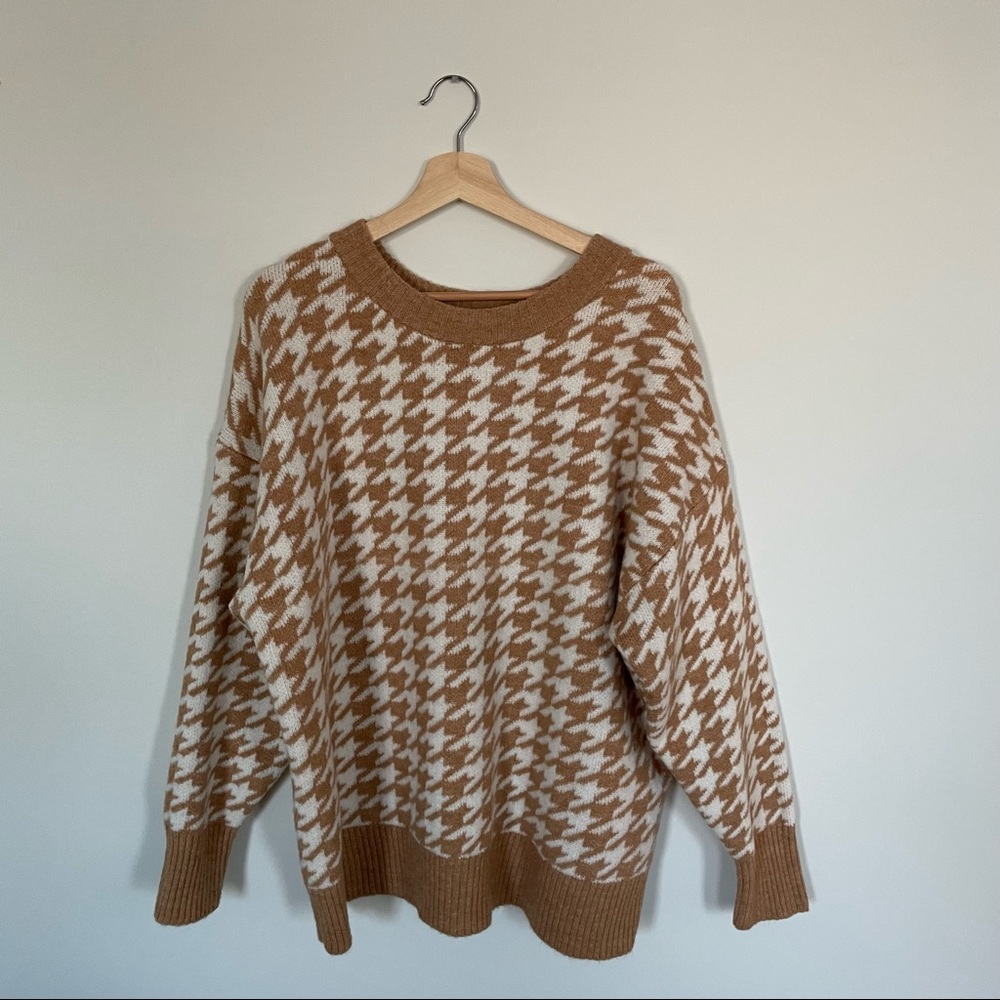 Ava & Viv Houndstooth Sweater